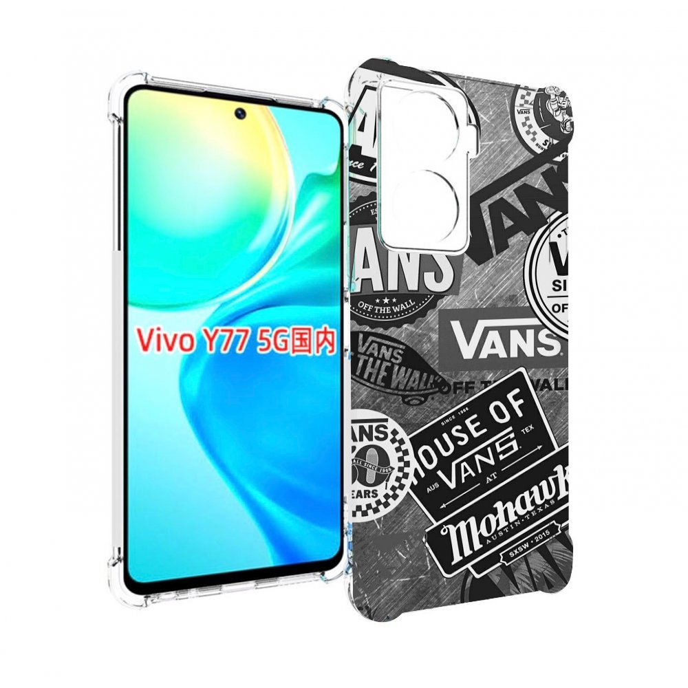 

Чехол MyPads Ванс-постер для Vivo Y77 5G, Прозрачный, Tocco