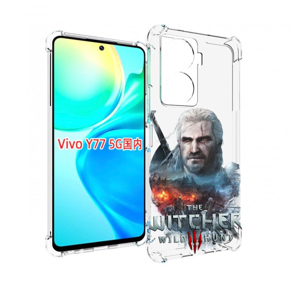 

Чехол MyPads Ведьмак для Vivo Y77 5G, Прозрачный, Tocco