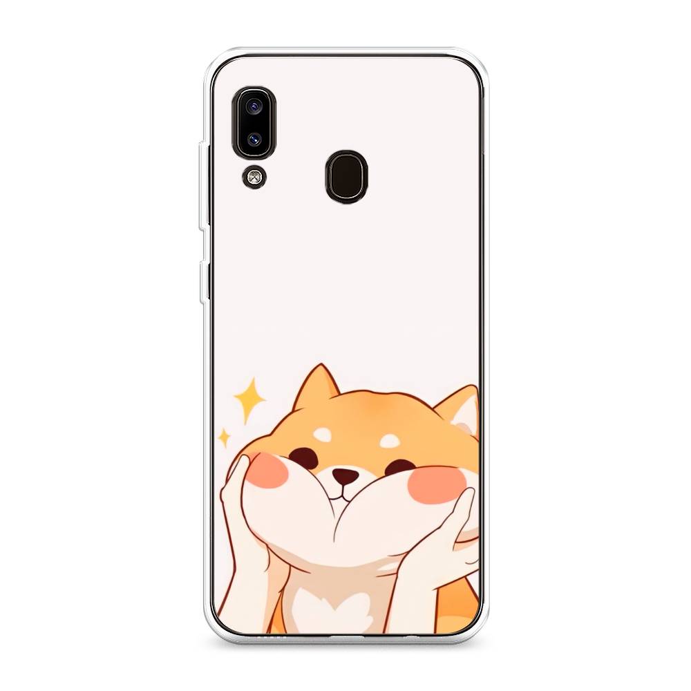 

Чехол Awog на Samsung Galaxy A20/A30 "Сладкий песик", Разноцветный, 27650-1