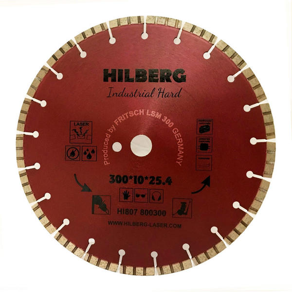 фото Hilberg диск алмазный hilberg industrial 300 мм hi807