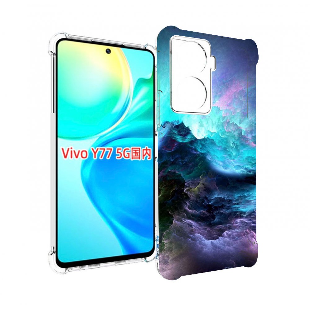 

Чехол MyPads Волна для Vivo Y77 5G, Прозрачный, Tocco