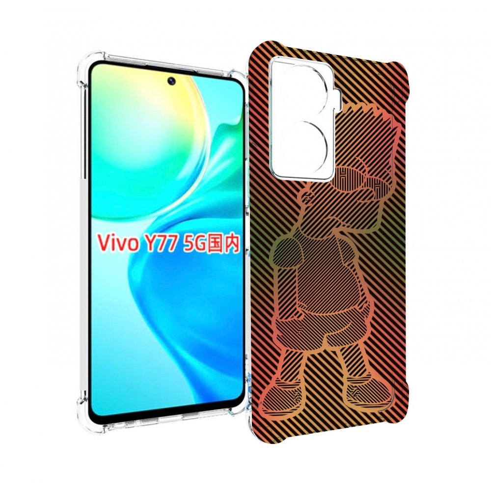 

Чехол MyPads Графический-Барт-Симпсон для Vivo Y77 5G, Прозрачный, Tocco