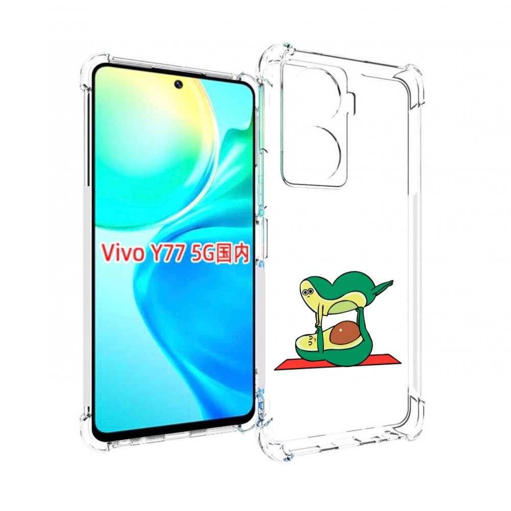 

Чехол MyPads Две-половинки для Vivo Y77 5G, Прозрачный, Tocco