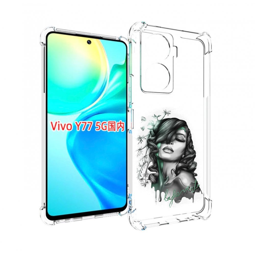 

Чехол MyPads Девушка 2 для Vivo Y77 5G, Прозрачный, Tocco