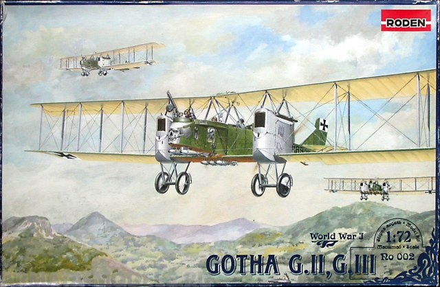 Rod002 Самолет GOTHA G-II, G-III