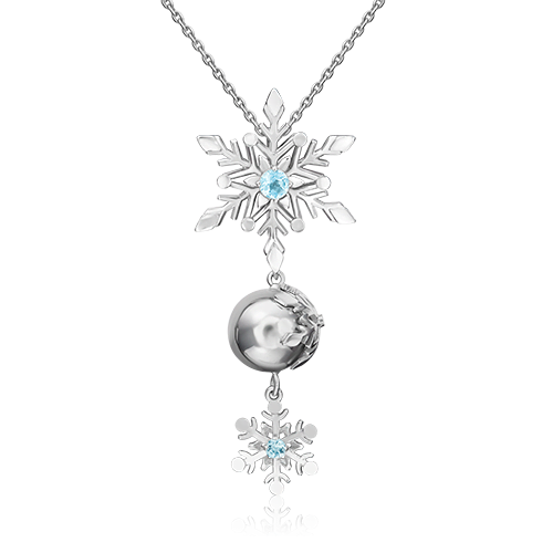 

Подвеска из серебра с топазом PLATINA jewelry 03-3233-00-201-0200-68_0, 03-3233-00-201-0200-68_0