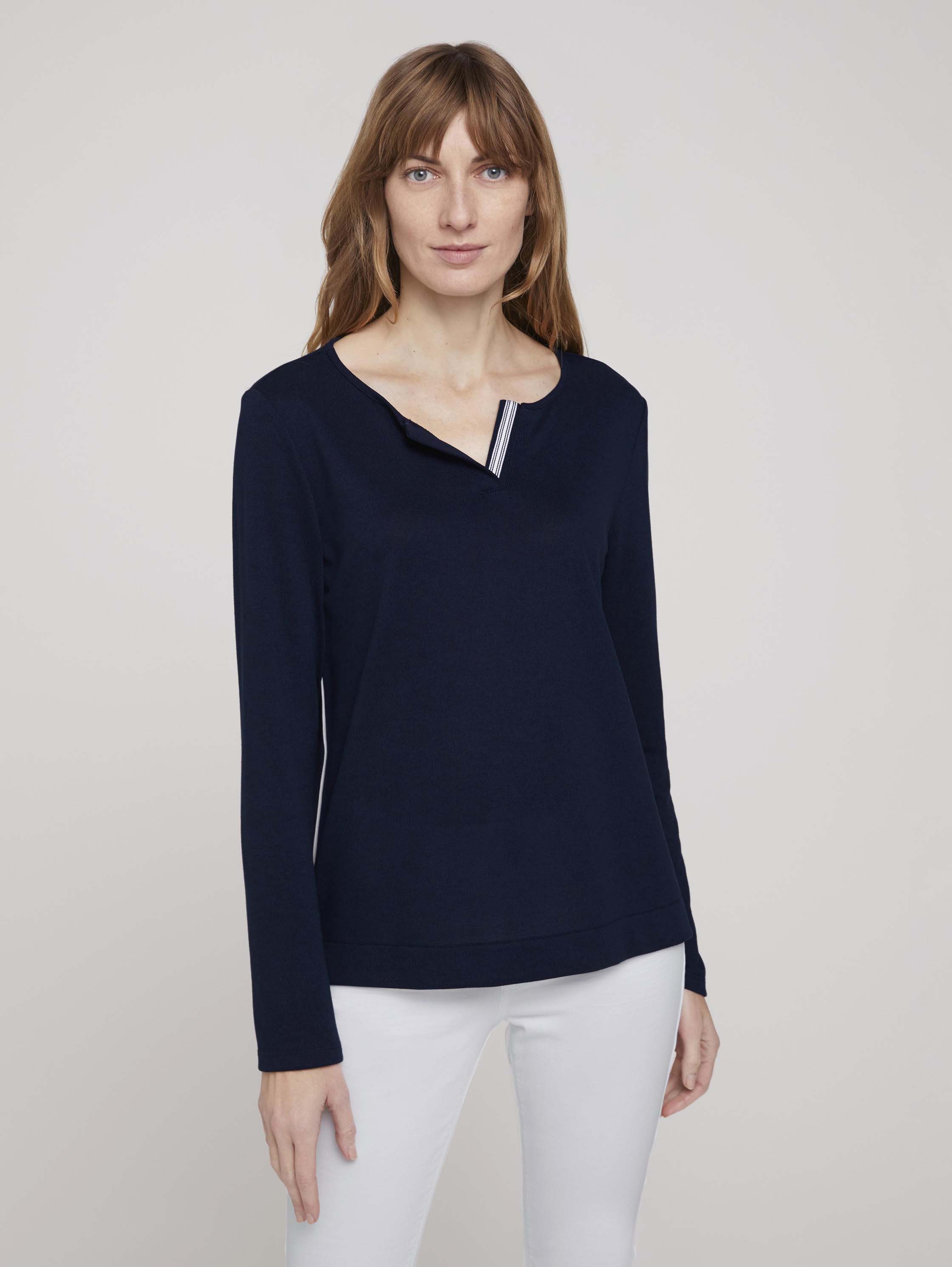 

Блуза женская TOM TAILOR 1024008 синяя M, 1024008