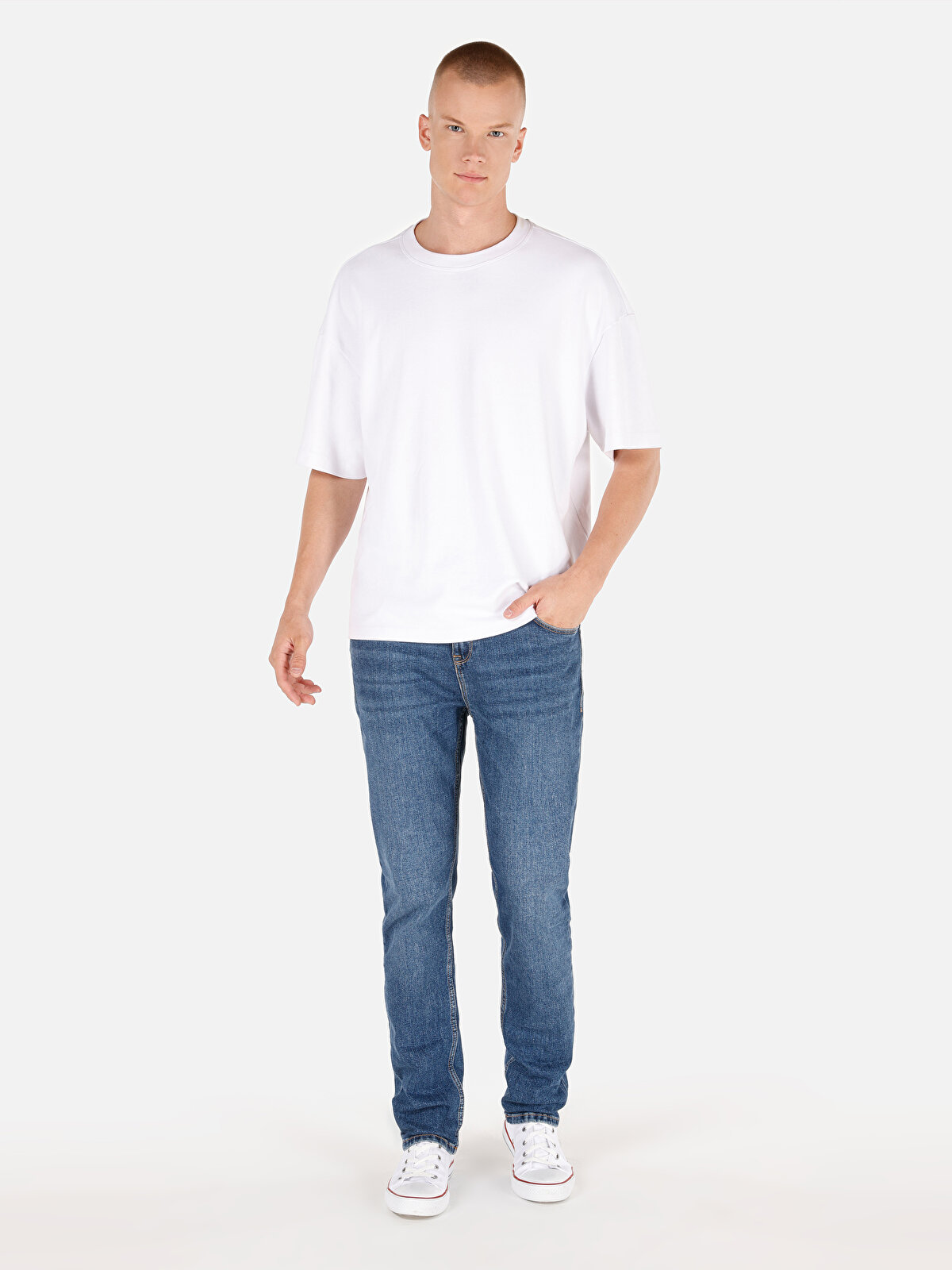 

Джинсы мужские Colin's CL1071284 голубые 32/32, Голубой, CL1071284