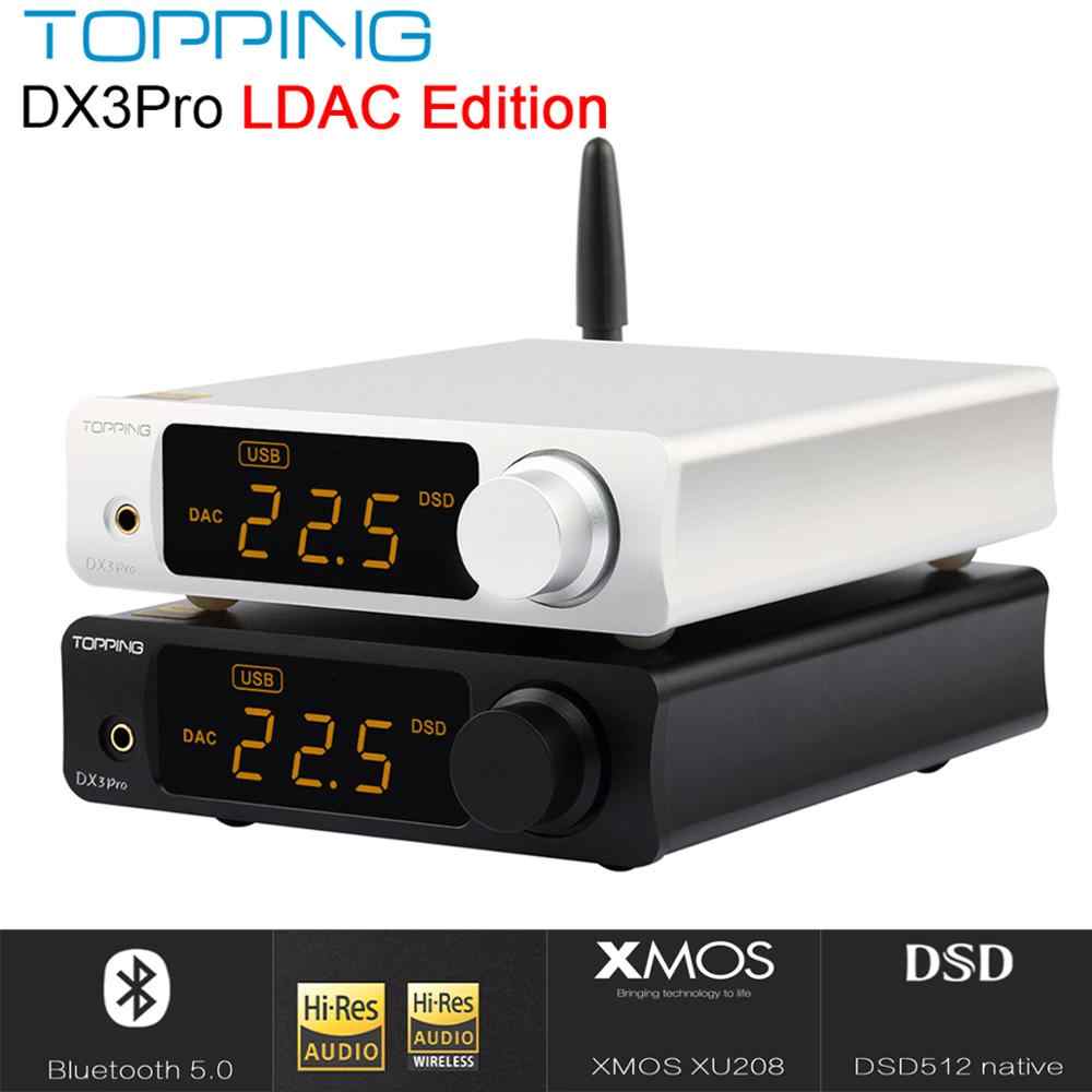 фото Цифро-аналоговый преобразователь topping dx3 pro ldac edition