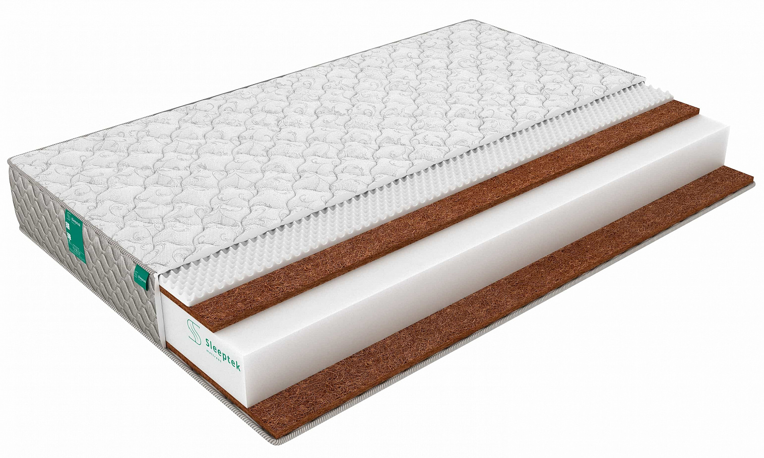 

Матрас Sleeptek Mono Relax DuoStrong 18 200х195, Бежевый;белый;серый;серебристый, Mono Relax DuoStrong 18
