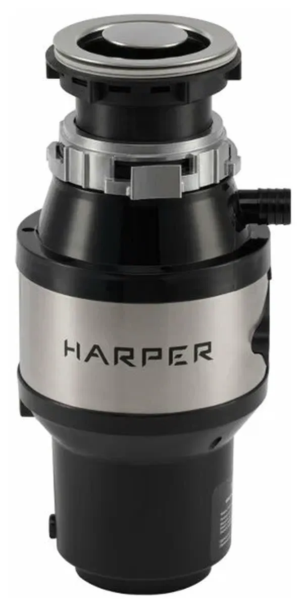 фото Измельчитель пищевых отходов harper hwd-400d01 мощность - 0,5 л.с./ мощность - 375 вт