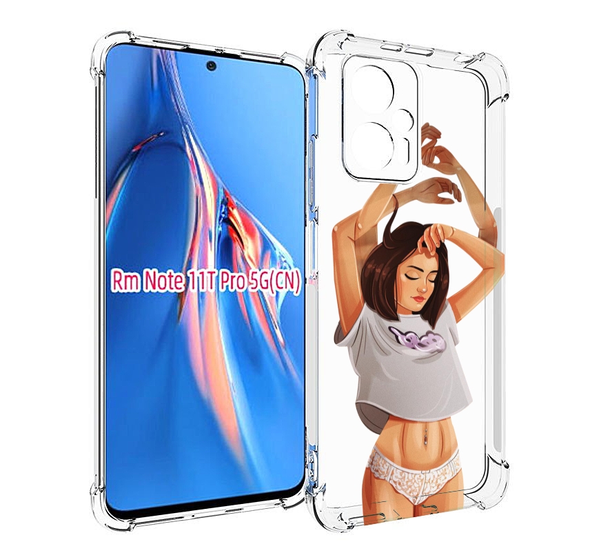 

Чехол MyPads много-рук женский для Xiaomi Redmi Note 11T Pro / 11T Pro Plus / Poco X4 G..., Прозрачный, Tocco