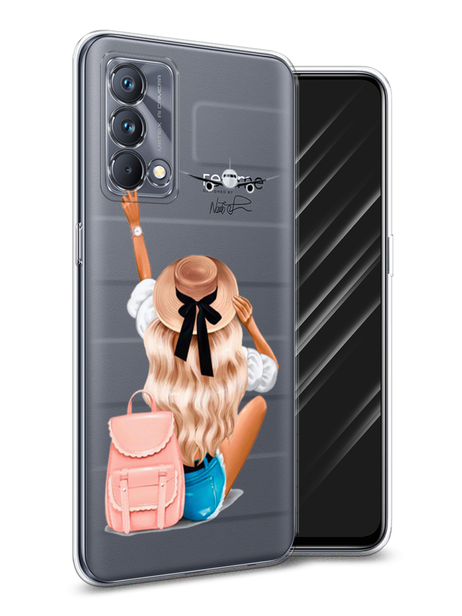 

Чехол Awog на Realme GT Master Edition "Автостопом самолетом", Разноцветный, 2510450-7