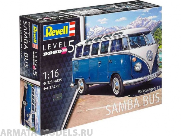 

07009 Автомобиль Volkswagen T1 Samba Bus