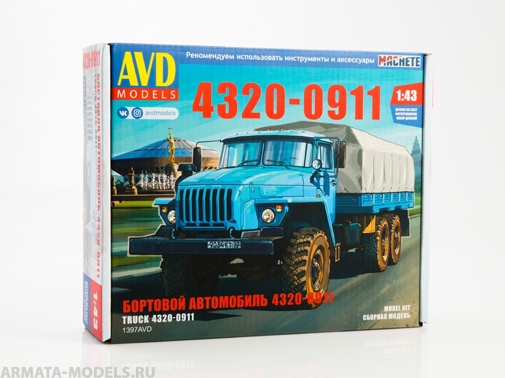 

1397AVD Сборная модель 4320-0911 бортовой