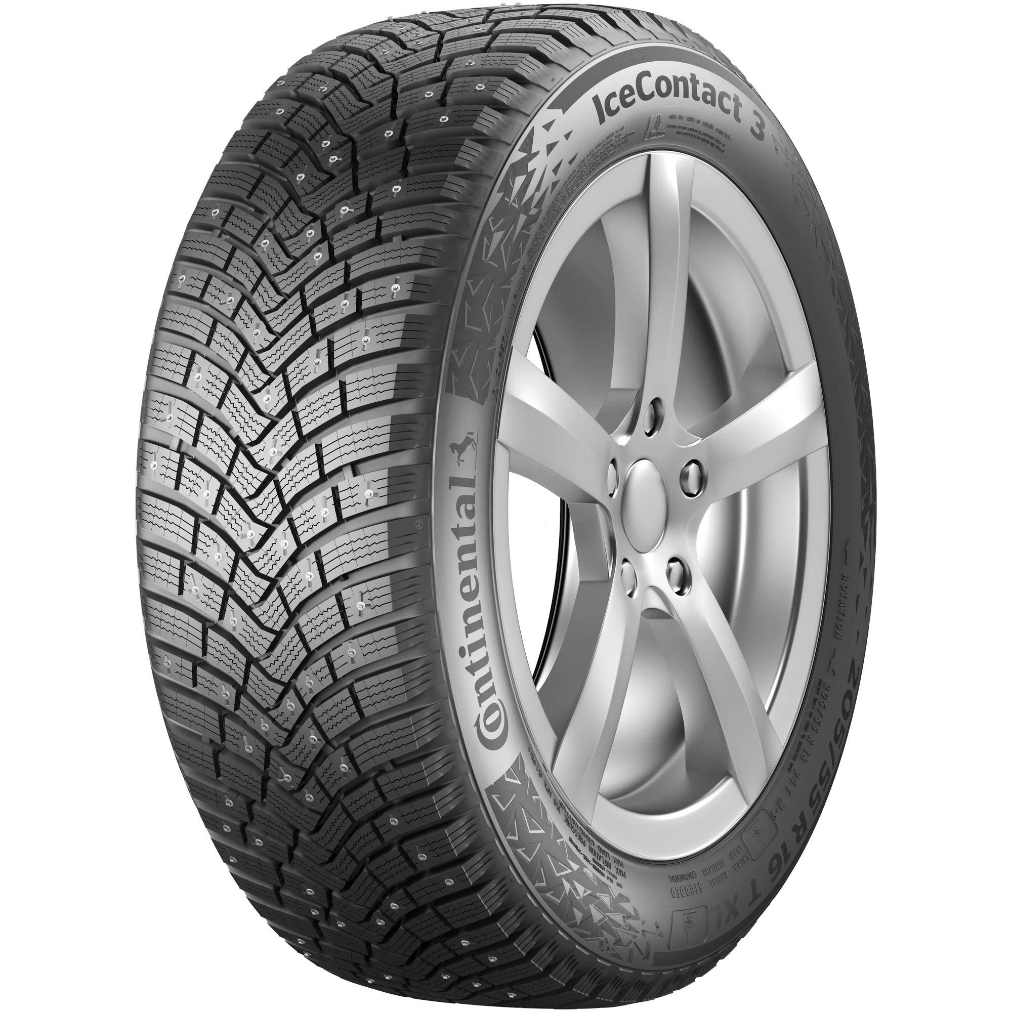 

Шина Continental Icecontact 3 215/60R17 96T Fr Ta Шип-(2021) Continental 0349019 0062, Ice Contact 3