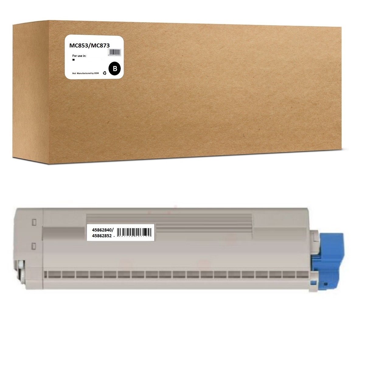 

Картридж OEM MC853K Black совместимый, Черный, MC853K