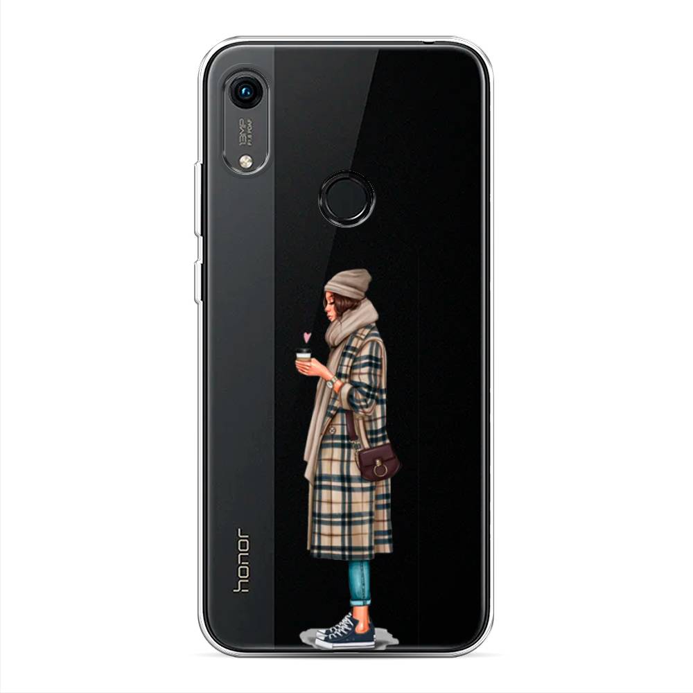 

Чехол на Huawei Y6 2019/Honor 8a/8a Pro/Y6s "Утренний кофе", Коричневый;бежевый, 68750-6