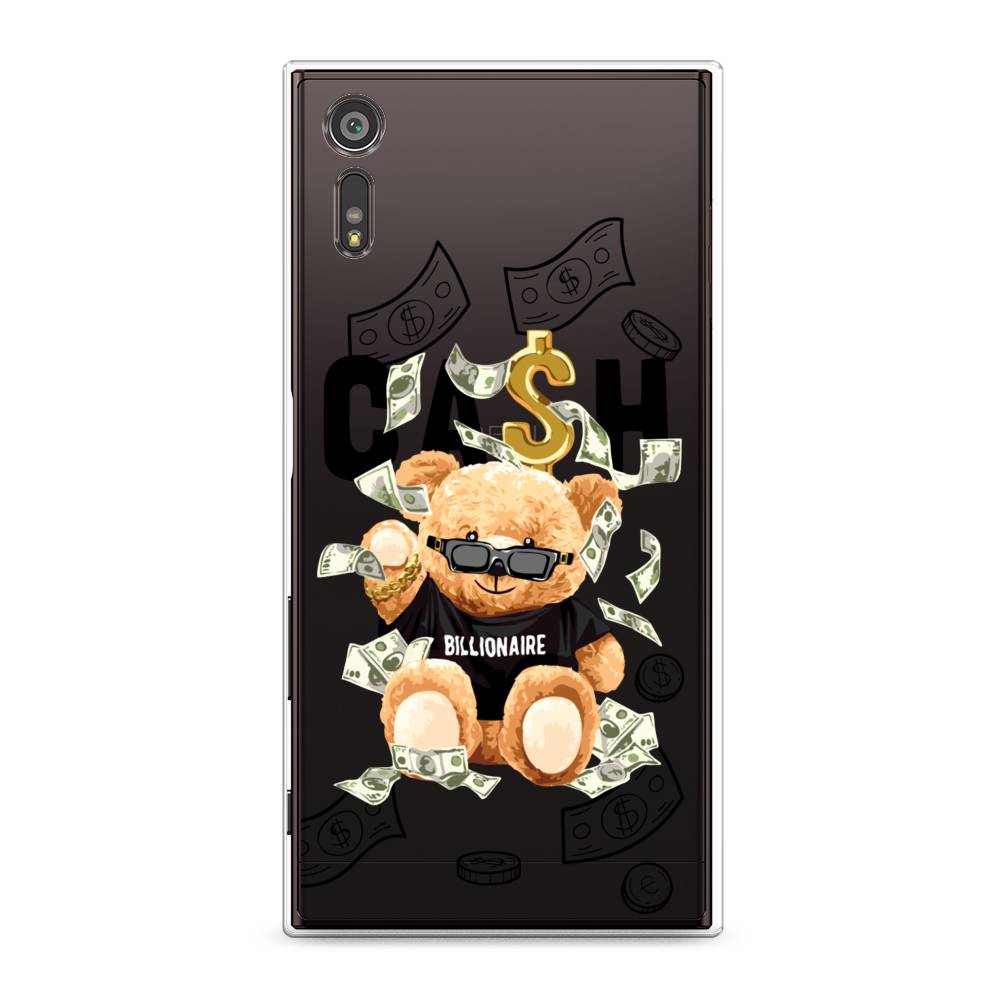 

Чехол для Sony Xperia XZ "Big cash", Черный;серый;бежевый, 51450-6