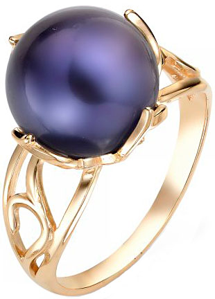 Кольцо из красного золота р. 19 De Fleur 31064A2_19, жемчуг