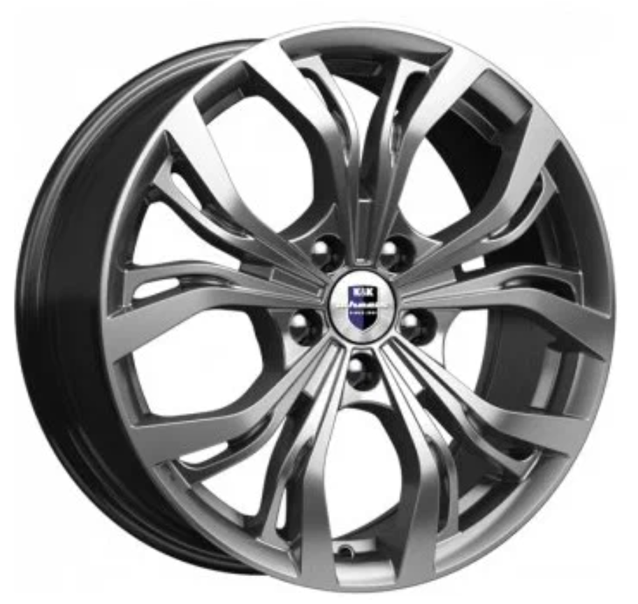 

Диск Rapid Аламида-Оригинал (Кс705) 7X17/5X108 Et45 D60.1 Дарк платинум RAPID r78356, Серый