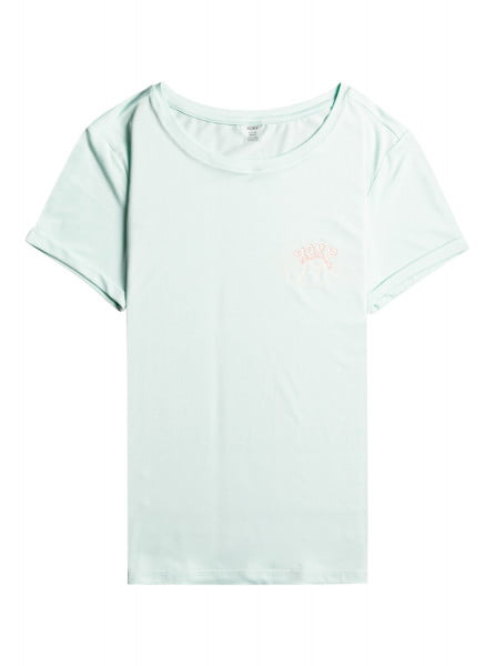 

Футболка женская Roxy ERJKT03922 зеленая 40, Зеленый, ERJKT03922