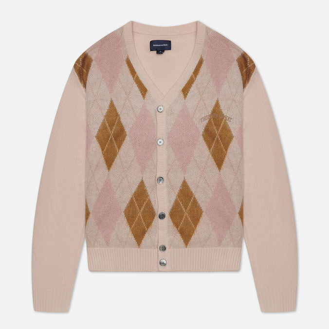 

Мужской кардиган thisisneverthat Argyle бежевый, Размер L, Argyle