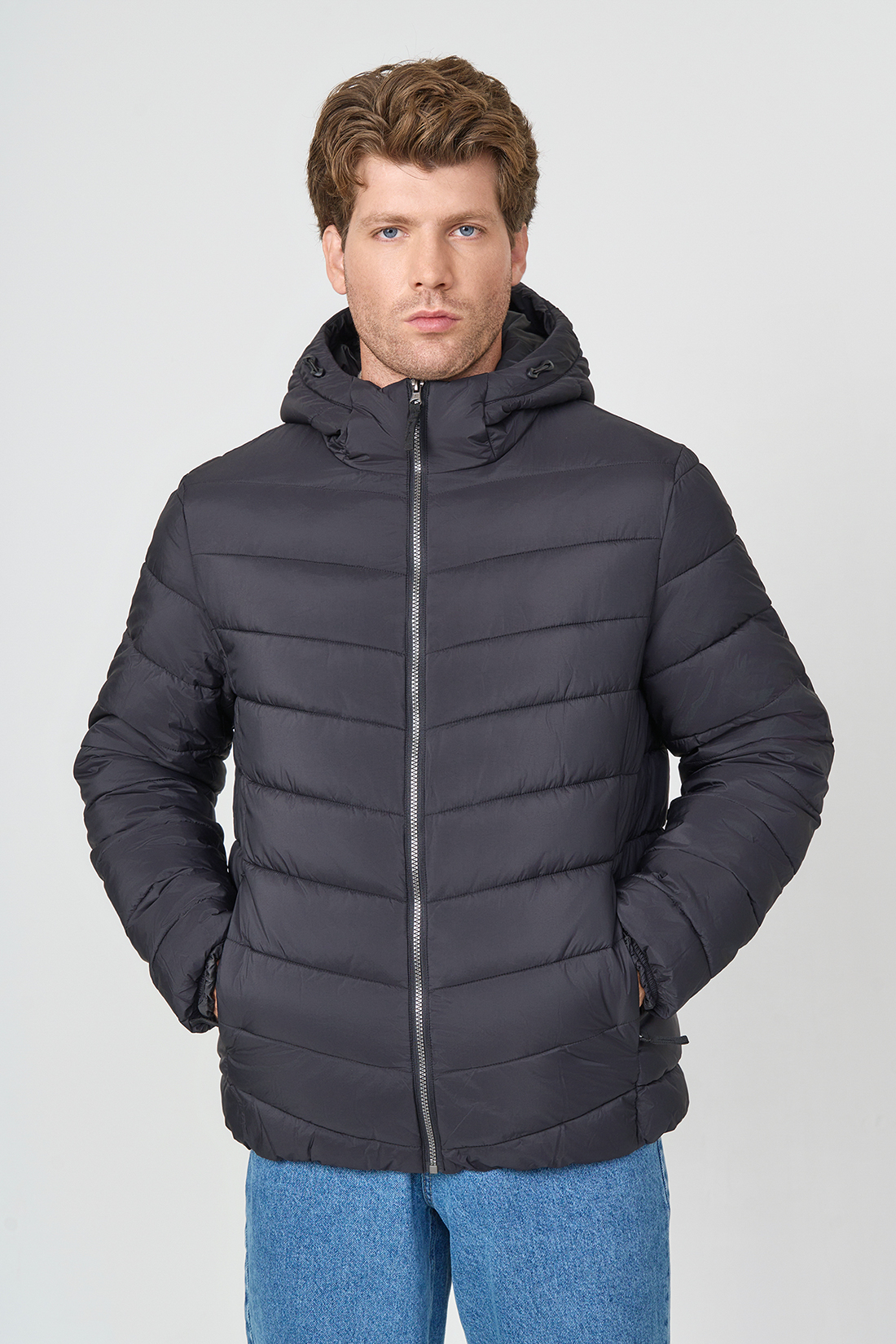 

Зимняя куртка мужская Baon B5323501 черная XXL, Черный, B5323501