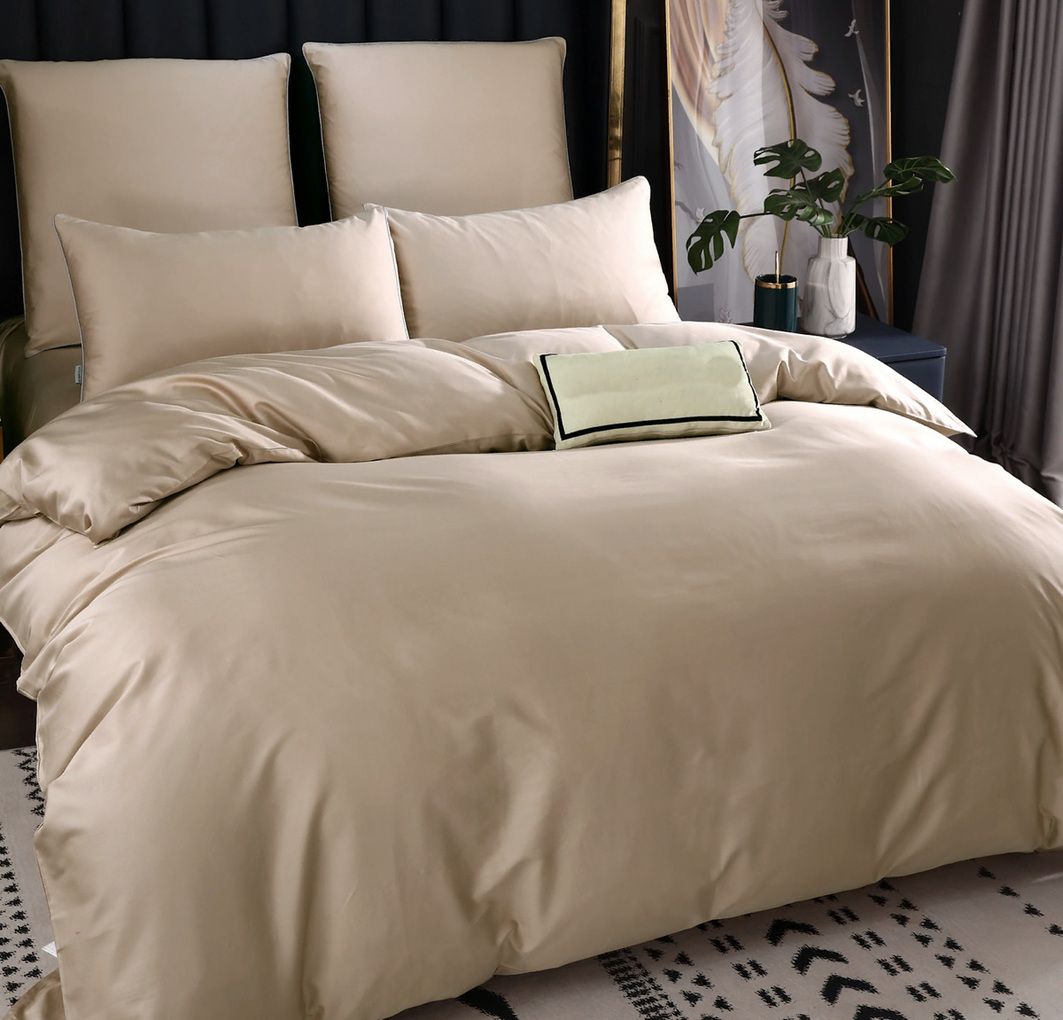 

Простыня Maktex Блестящий миндаль 150x220 см, Простыни из тенселя 150х220