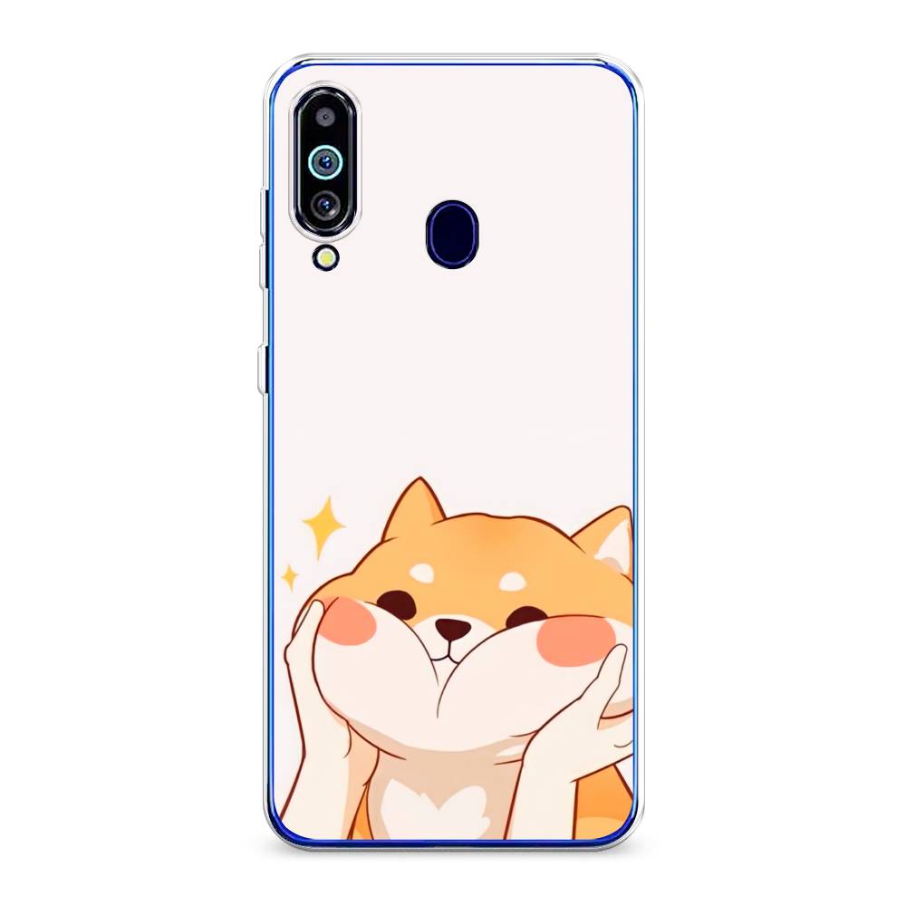 

Чехол Awog на Samsung Galaxy M40/A60 "Сладкий песик", Разноцветный, 28750-1