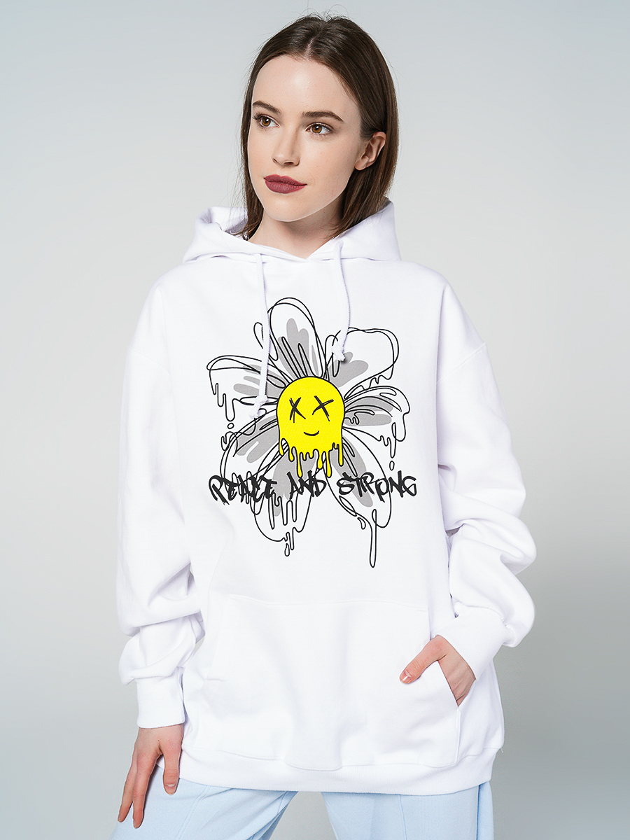 

Худи женское ТВОЕ 81599 белое M-L, 81599