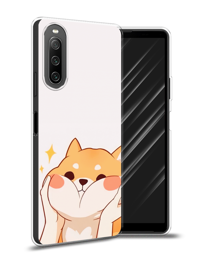 

Чехол Awog на Sony Xperia 10 IV "Сладкий песик", Разноцветный, 55250-1
