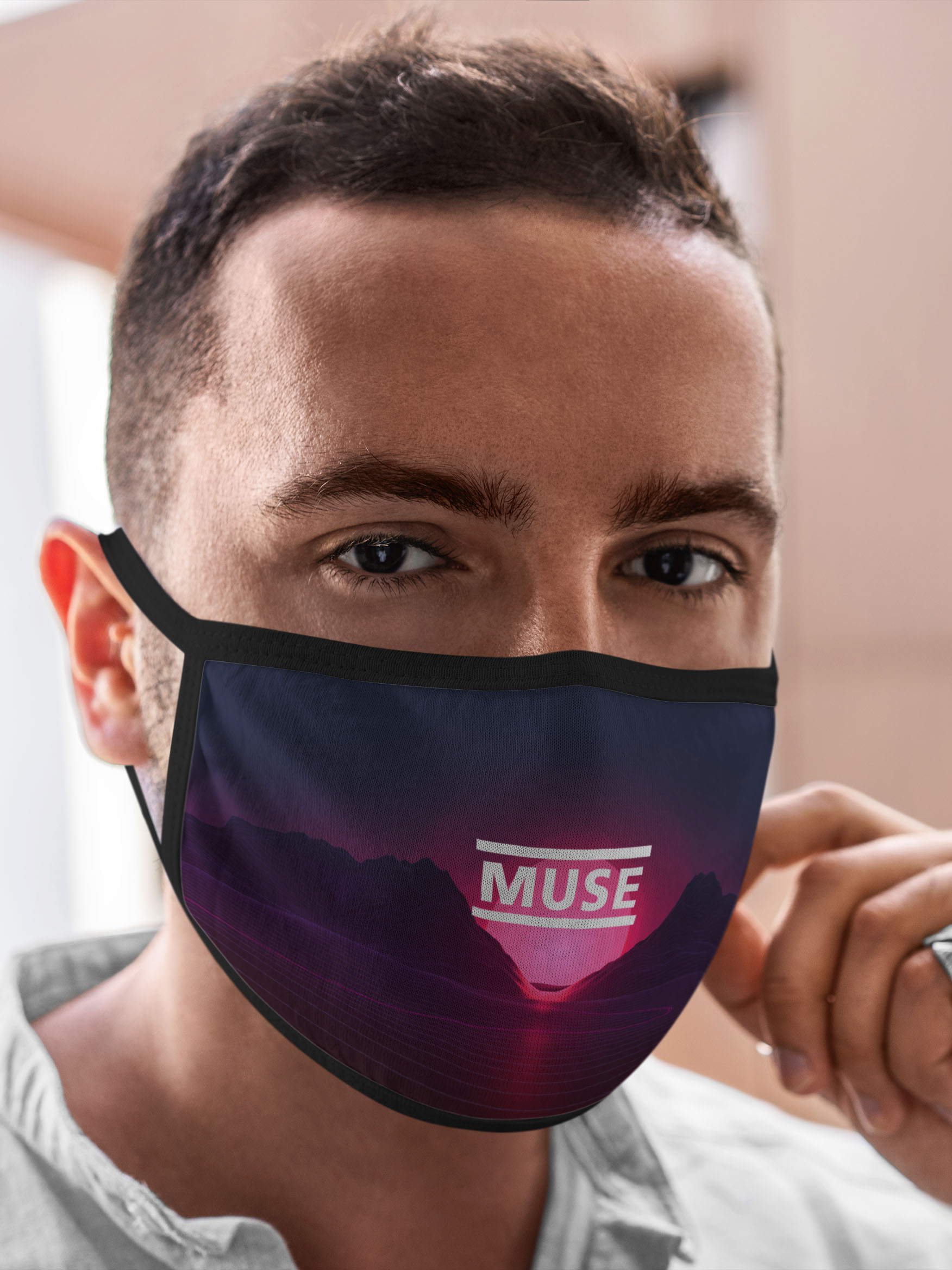 

Многоразовая маска унисекс Burnettie Muse, Разноцветный, Muse