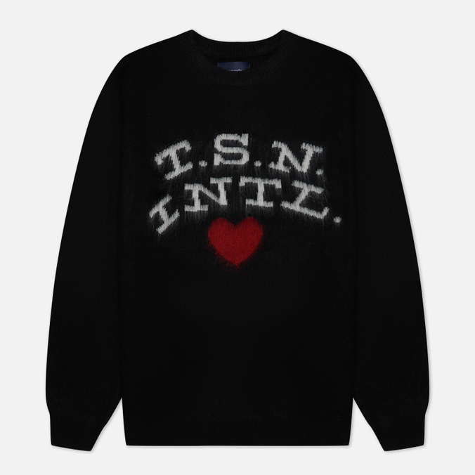 Мужской свитер thisisneverthat T.S.N. Heart чёрный, Размер M