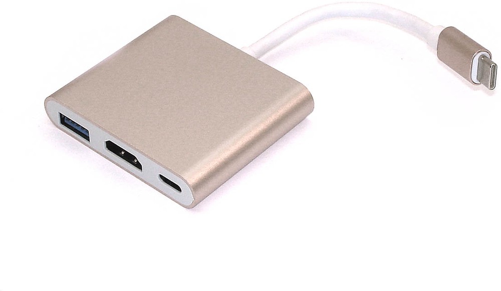 

Разветвитель Type-C на USB, HDMI 4K Type-С