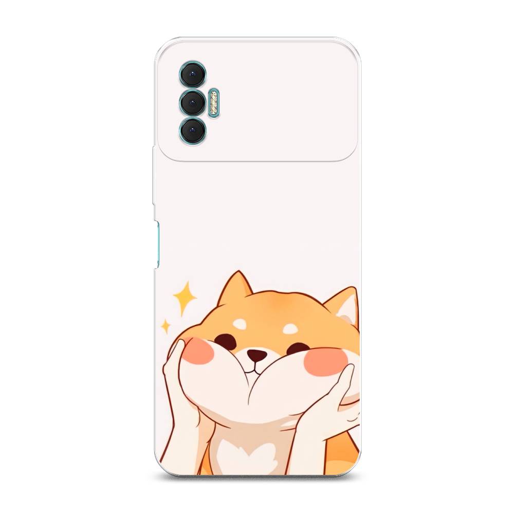 

Чехол Awog на Tecno Spark 8P "Сладкий песик", Разноцветный, 301450-1