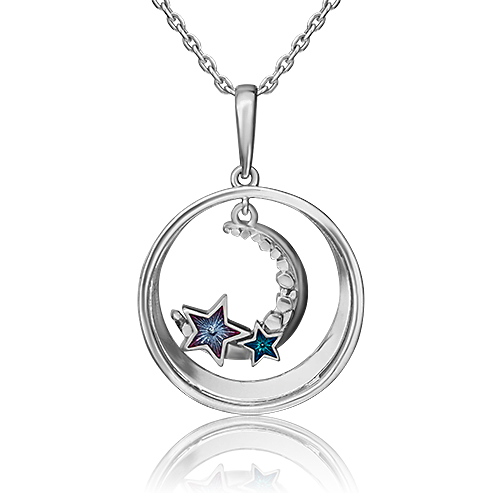 фото Подвеска из серебра с эмалью platina jewelry 03-3246-00-000-0200-69_0