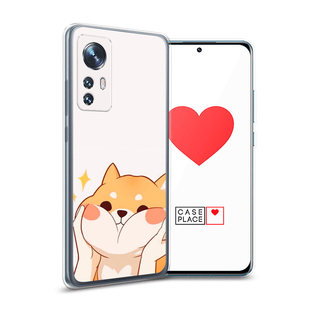 

Силиконовый чехол Awog "Сладкий песик" для Xiaomi 12, Розовый, 312350-1