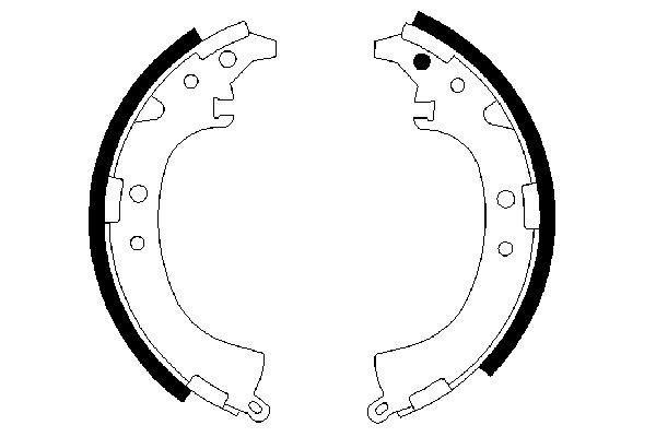 

Тормозные колодки Bosch задние 986487424