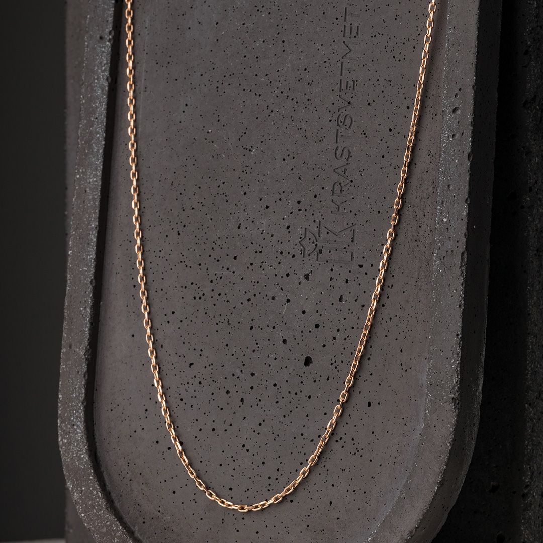 

Цепочка из серебра 45 см Красцветмет НЦ 22-206Ю-4-050, НЦ 22-206Ю-4-050