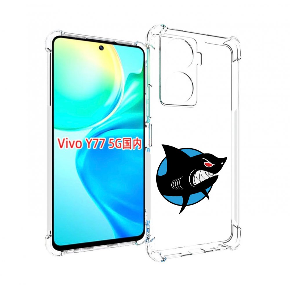 

Чехол MyPads Злая-акула для Vivo Y77 5G, Прозрачный, Tocco