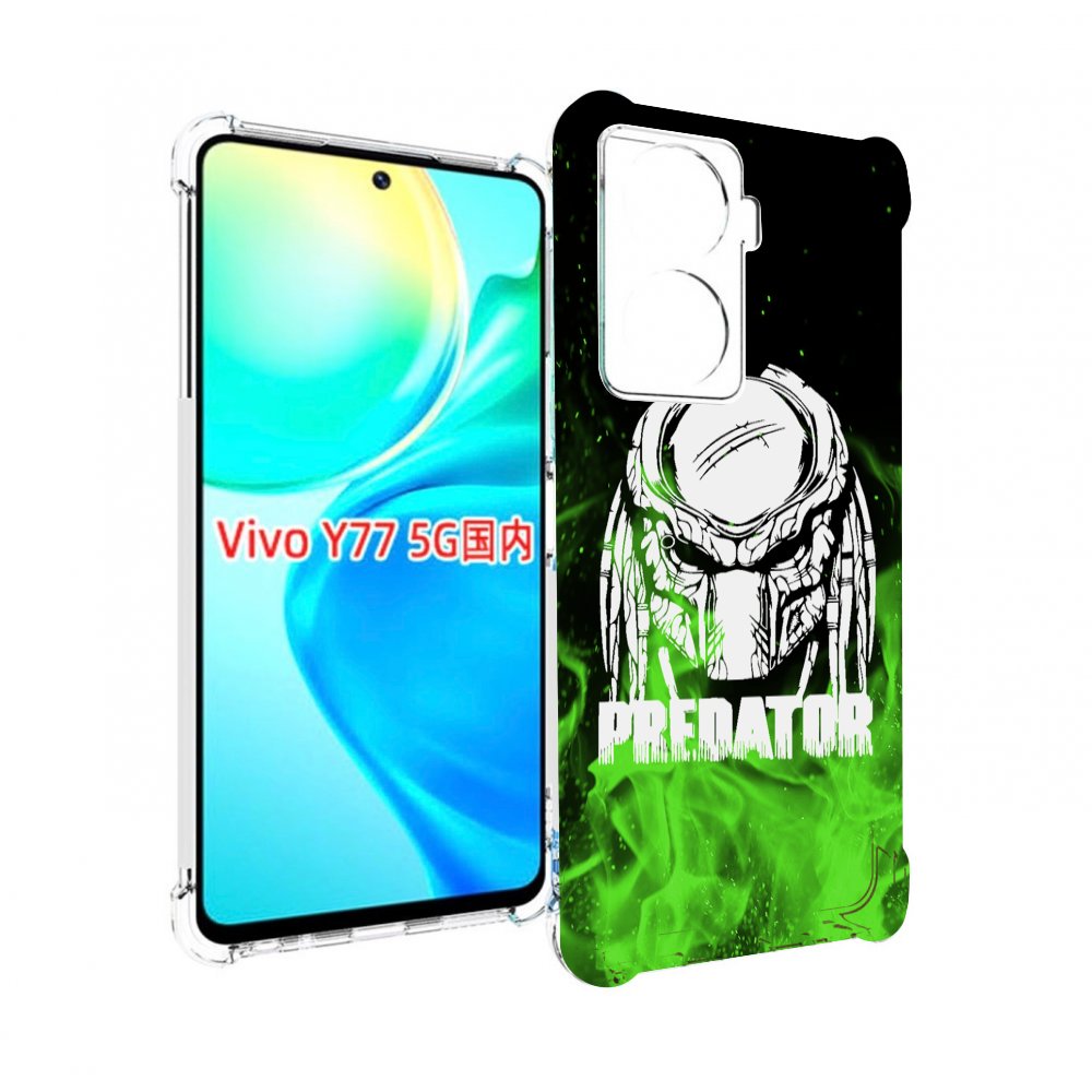 

Чехол MyPads Знак-хищника для Vivo Y77 5G, Прозрачный, Tocco