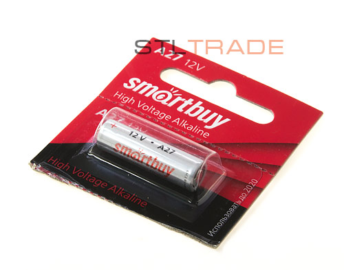 

Батарейки алкалиновые A27/5B SmartBuy 1шт. в блистере