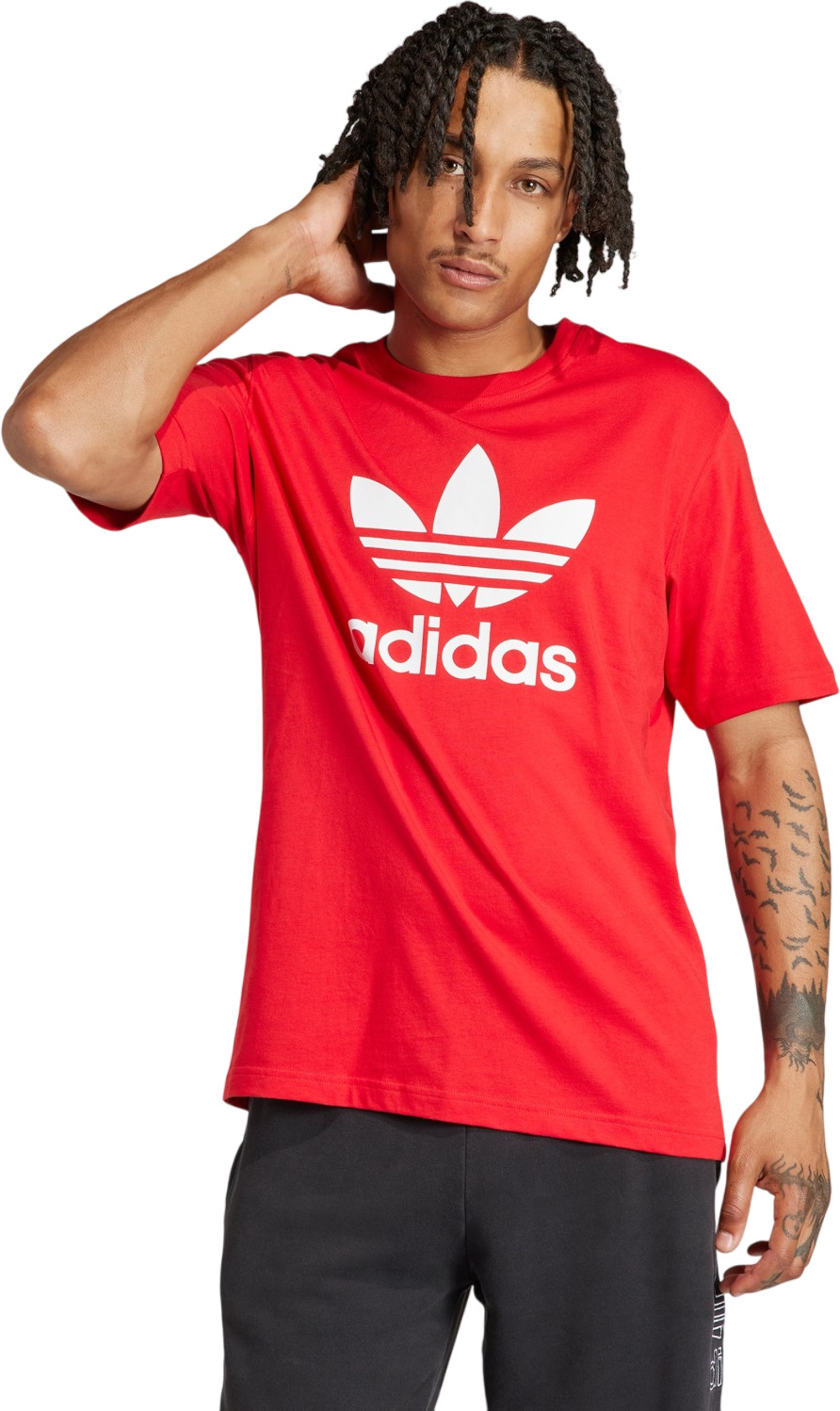

Футболка унисекс adidas 75 красная 2XL, Красный, 75