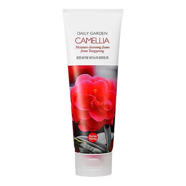 Пенка для умывания Holika Holika Daily Garden Tongyeong Camelia Cleansing Foam, 120 мл