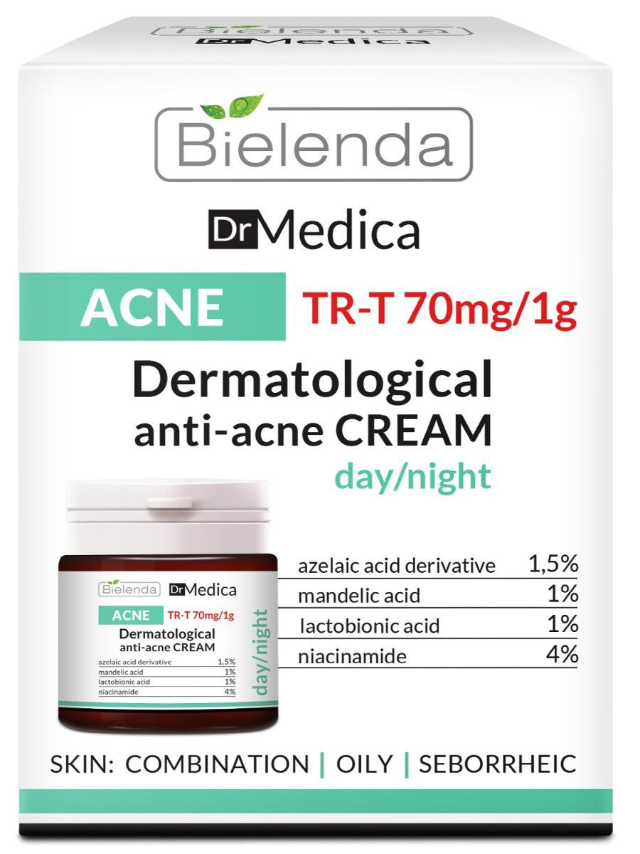 Крем для лица Bielenda Dr. Medica Acne, 50 мл