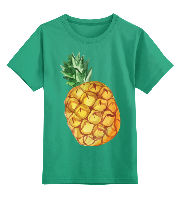

Детская футболка Printio Ананас цв.зеленый р.116, 0000002500136