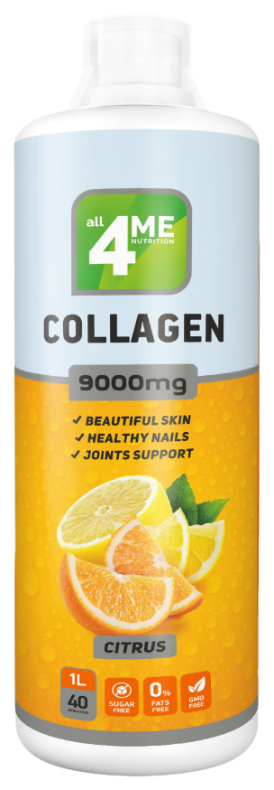

Коллаген 4Me Nutrition 9000 мг 1 л лимон-апельсин, Коллаген лимон-апельсин