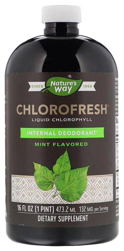 Хлорофилл Chlorofresh Natures Way 473 мл мята