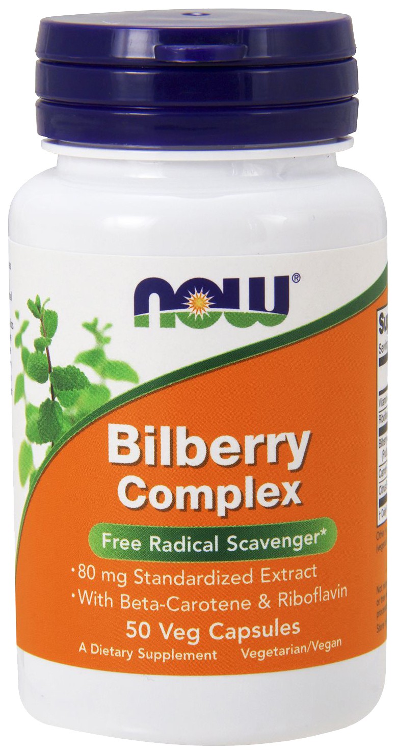 

Bilberry Comp Now 80 мг капсулы 50 шт., Bilberry Comp 80 мг